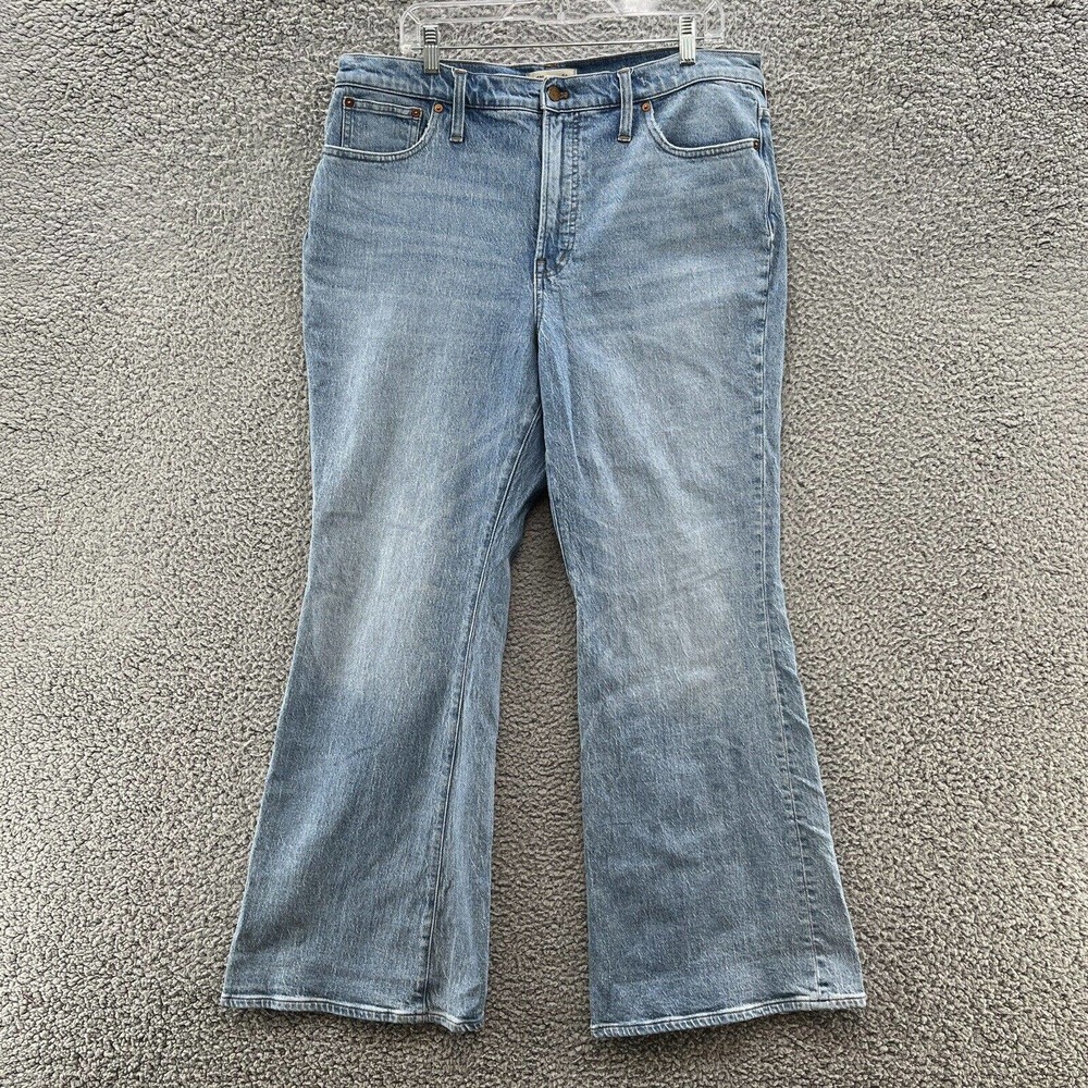 Madewell Jeans Womens 32X30 Blue Denim The Perfect Vintage Flare Jean